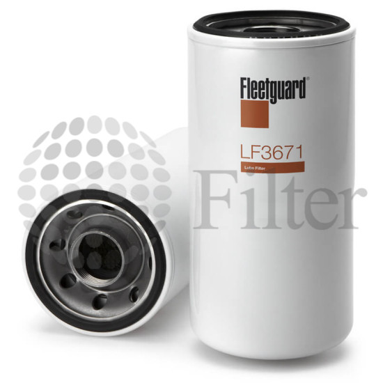 LF3671 Filtro de aceite Fleetguard