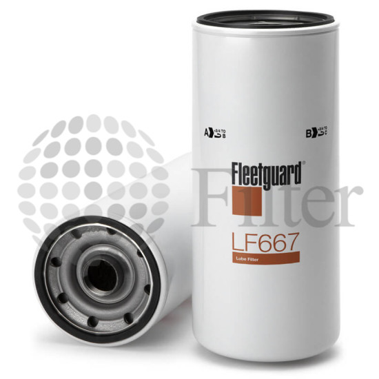 LF667 Filtro de aceite Fleetguard