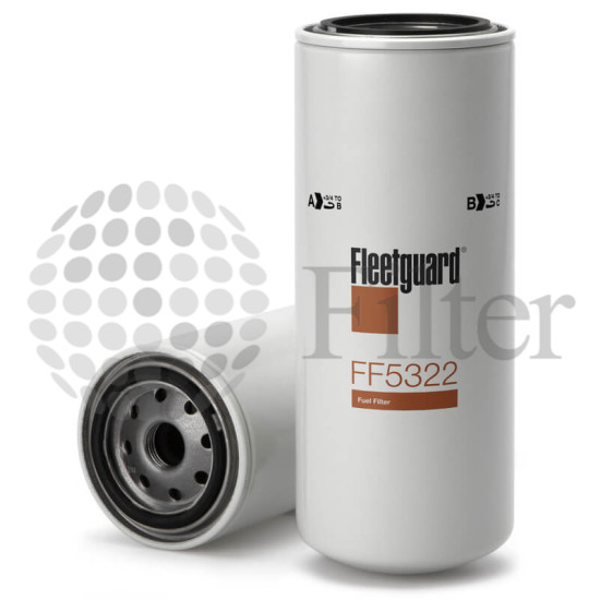 FF5322 Filtro de combustible Fleetguard